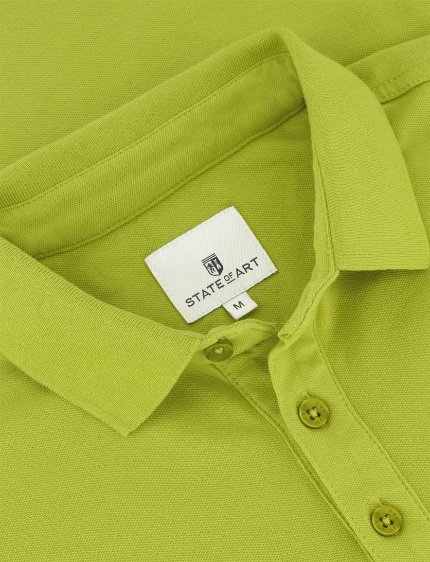 poloshirt korte mouw groen State of Art