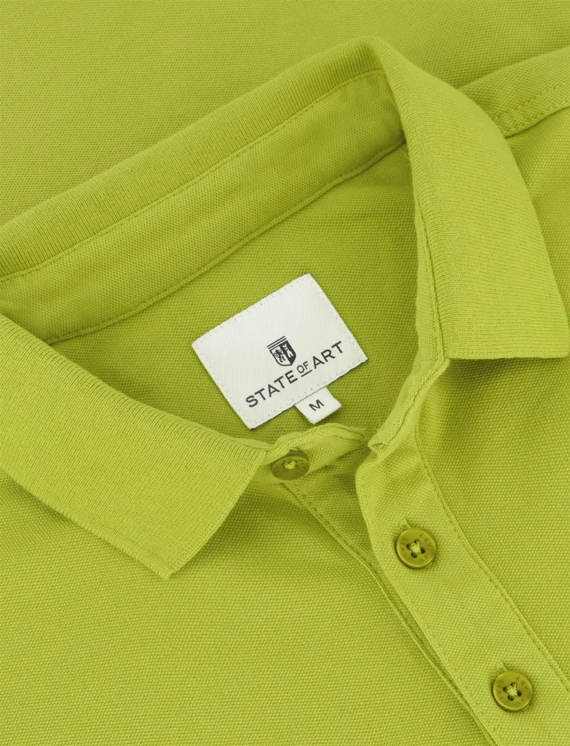 poloshirt korte mouw State of Art groen
