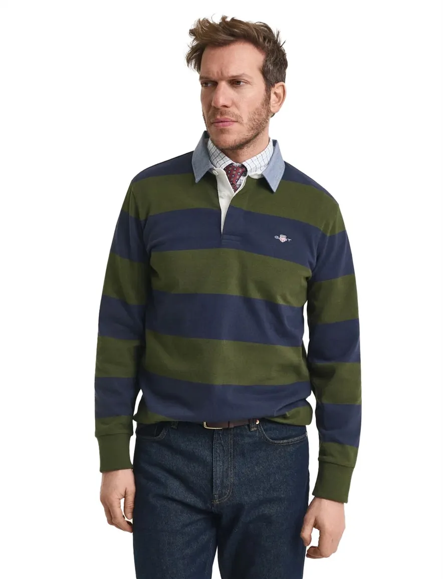 trui donkerblauw Gant