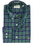 Casual overhemd Gant Regular Fit groen katoen
