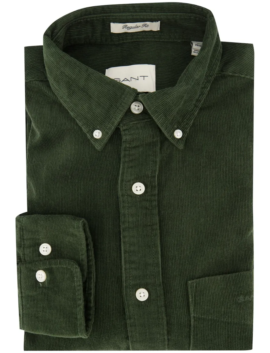 Gant Regular Fit Overshirt groen