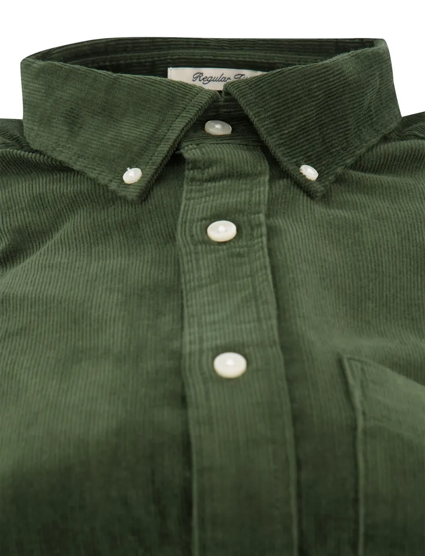Overshirt Gant Regular Fit groen