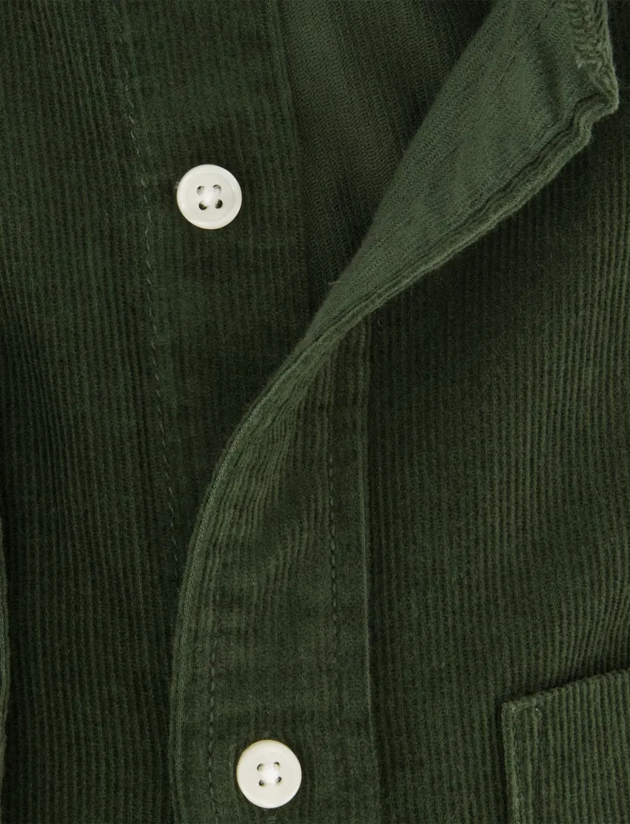 Overshirt groen Gant Regular Fit