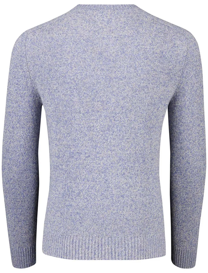 Gant regular fit trui blauw gemêleerd