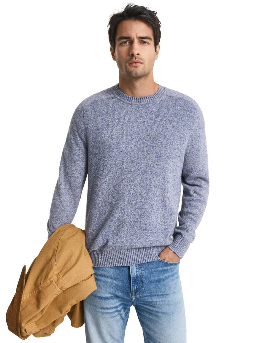 trui blauw Gant Regular Fit