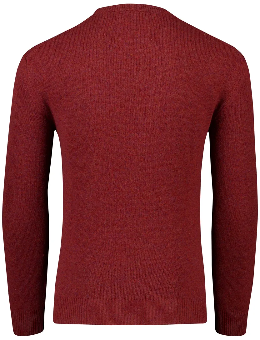 Gant Argyle trui regular fit rood gebreid