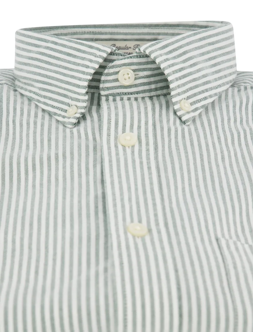 Gant casual overhemd regular fit groen