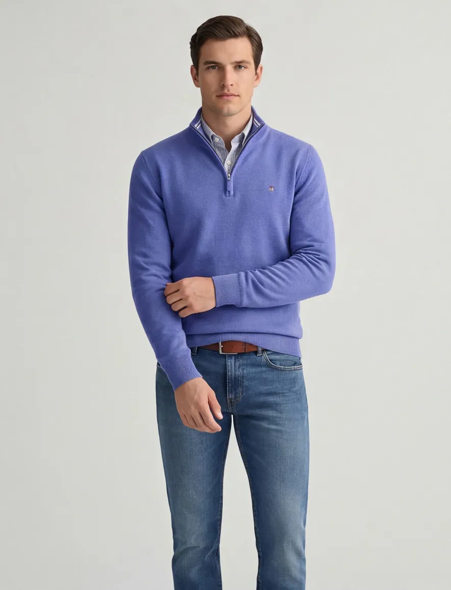 trui blauw Gant