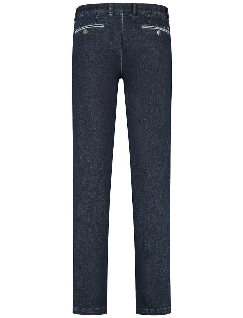 modern chino donkerblauw pantalon jeans COM4 katoen