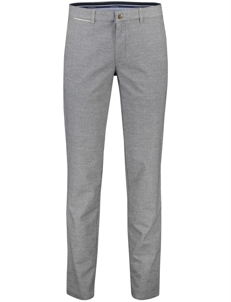 COM4 pantalon grijs modern chino collection