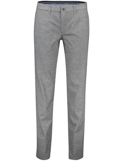 COM4 Modern chino collection pantalon COM4 grijs gemêleerd