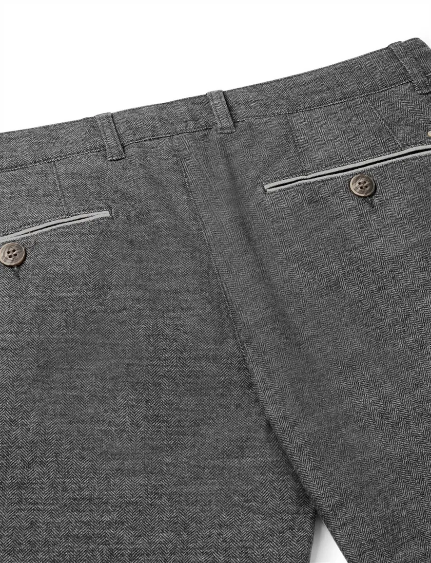 COM4 Pantalon chino grijs