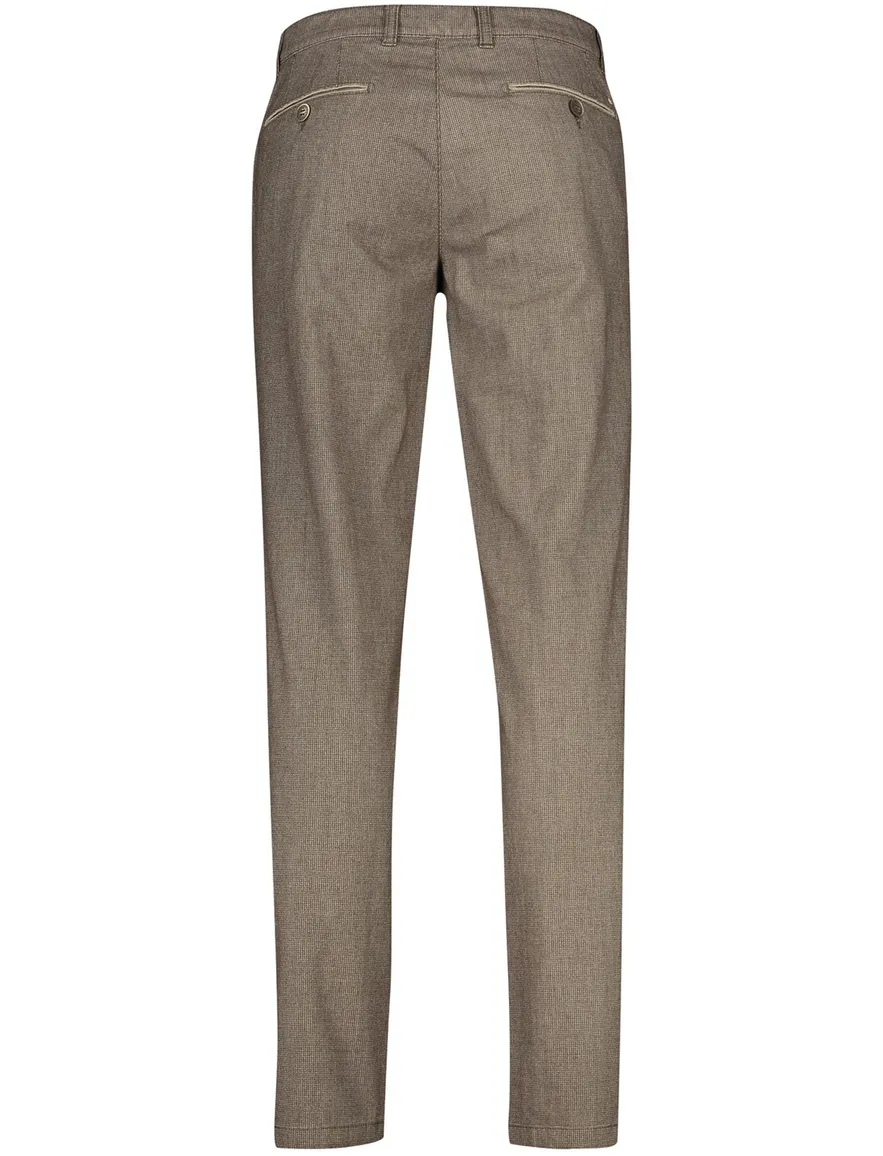 COM4 modern chino collection pantalon bruin