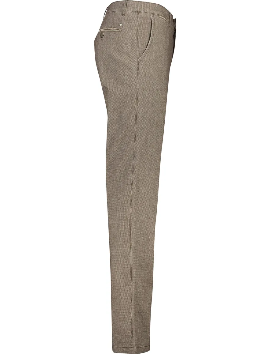 COM4 modern chino collection pantalon bruin