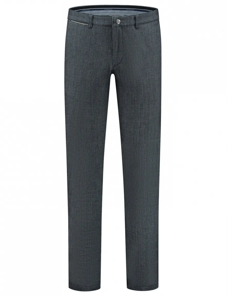 COM4 modern chino grijs geprint