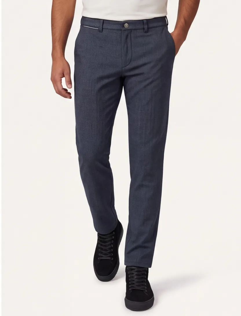 modern chino COM4 grijs geprint