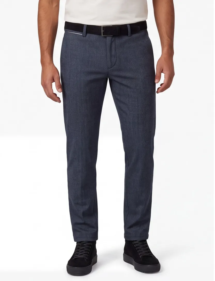 modern chino COM4 grijs geprint