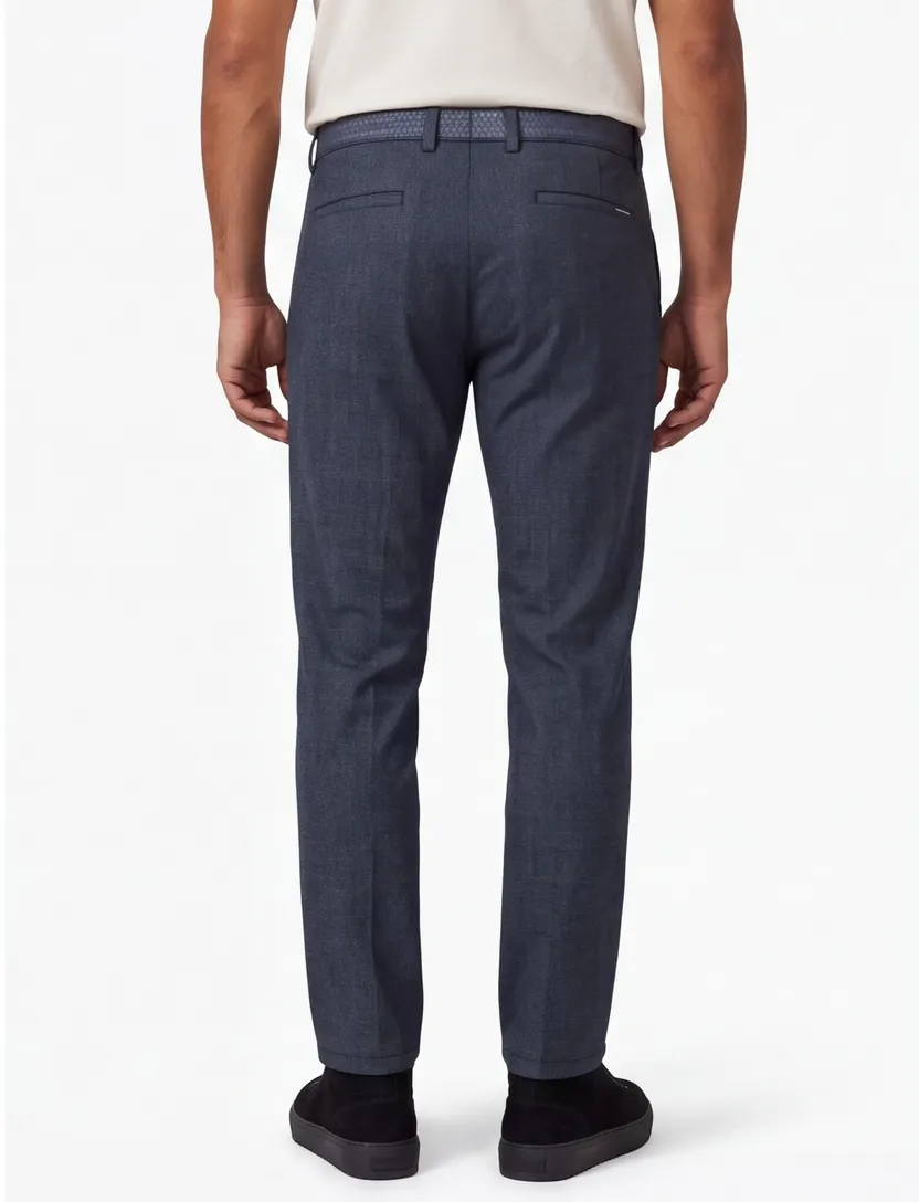 modern chino COM4 grijs geprint
