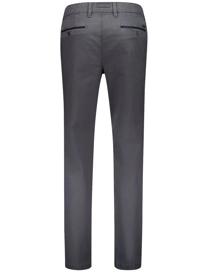 Gardeur Benny pantalon flatfront effen grijs