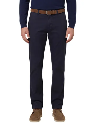 Gardeur Gardeur pantalon donkerblauw effen normale fit