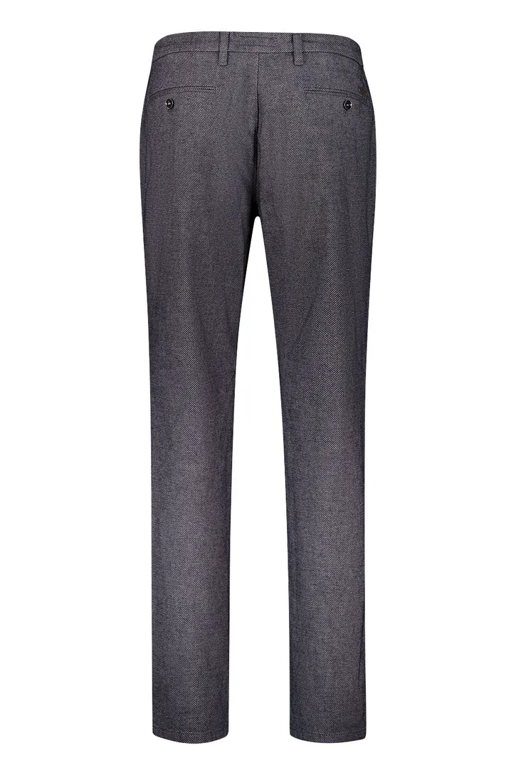 katoenen broek Gardeur grijs