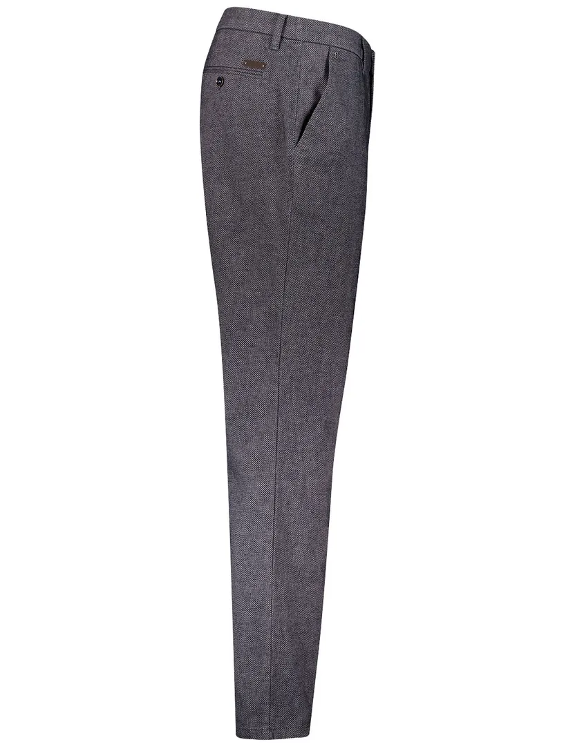 katoenen broek Gardeur grijs