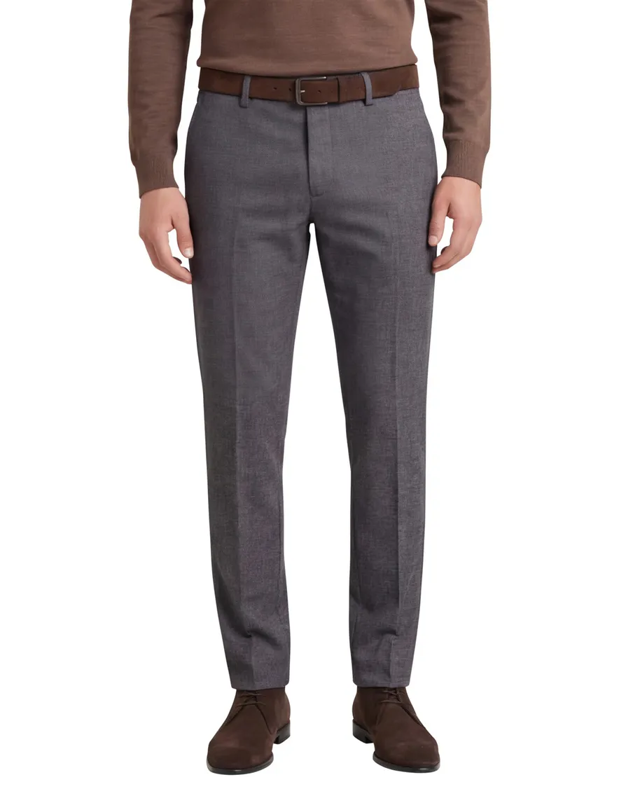 Gardeur katoenen broek grijs