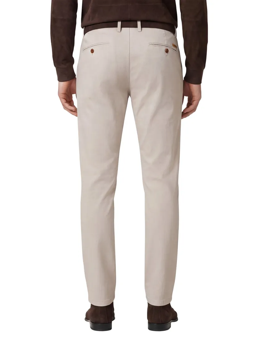 Gardeur pantalon normale fit effen beige