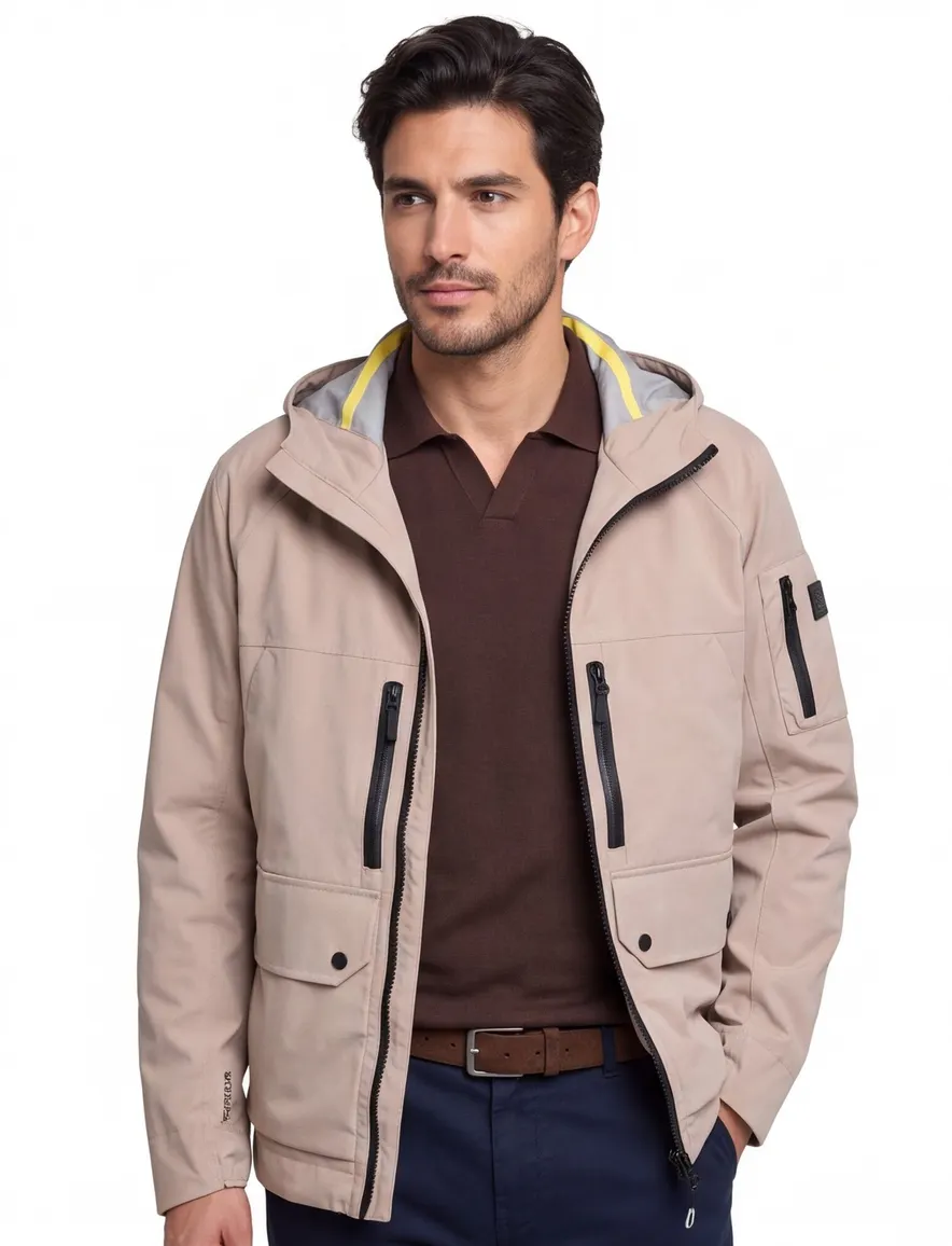 Camel Active tussenjas waterdicht beige