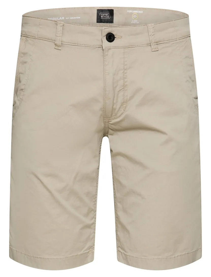 Korte broek camel active beige