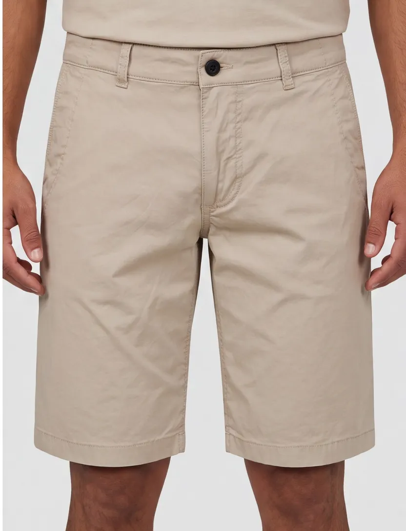 Korte broek camel active beige