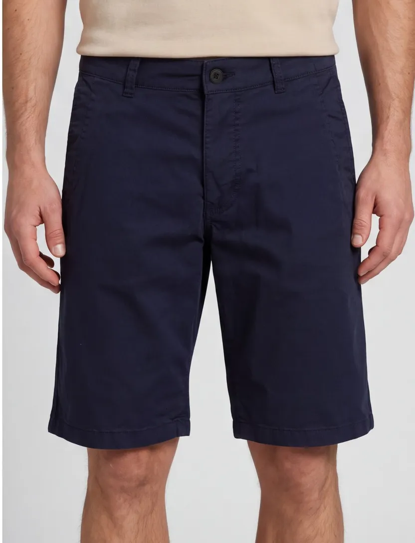 Camel Active Houston chino shorts donkerblauw