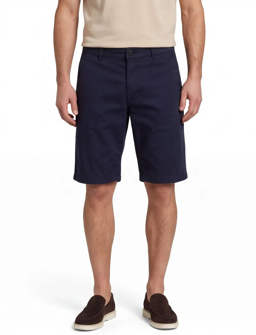 Short Camel Active donkerblauw Bermudas / Shorts