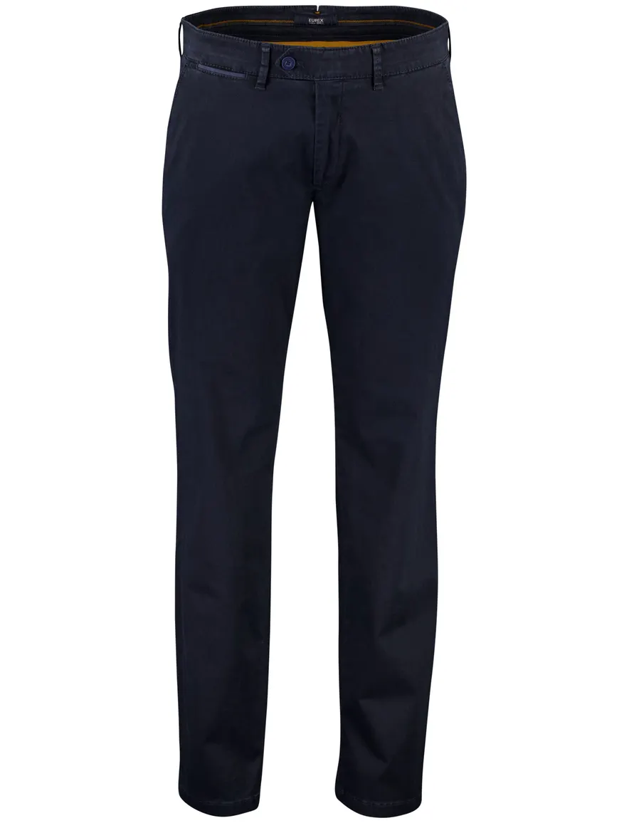 Eurex joe regular fit pantalon donkerblauw