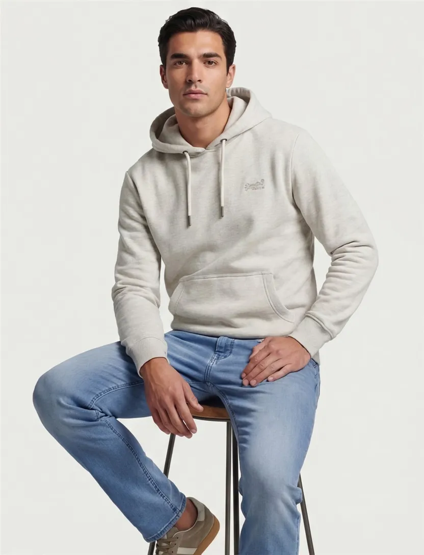 Hoodie Superdry grijs