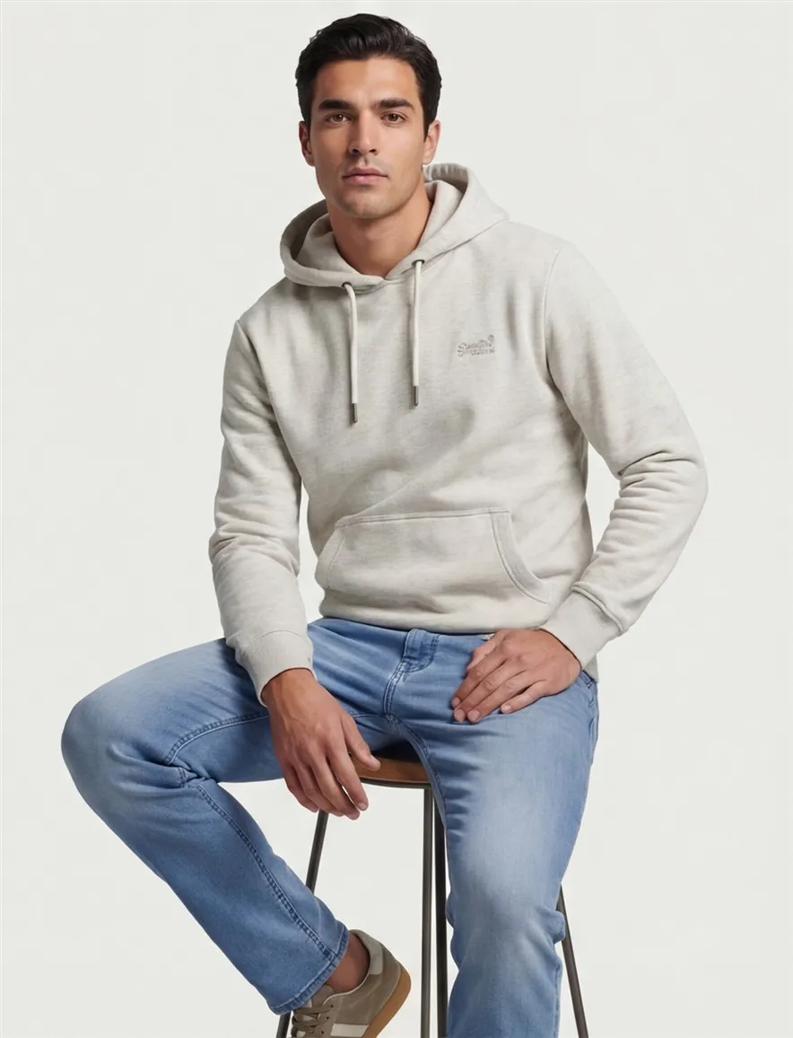 Superdry Hoodie grijs