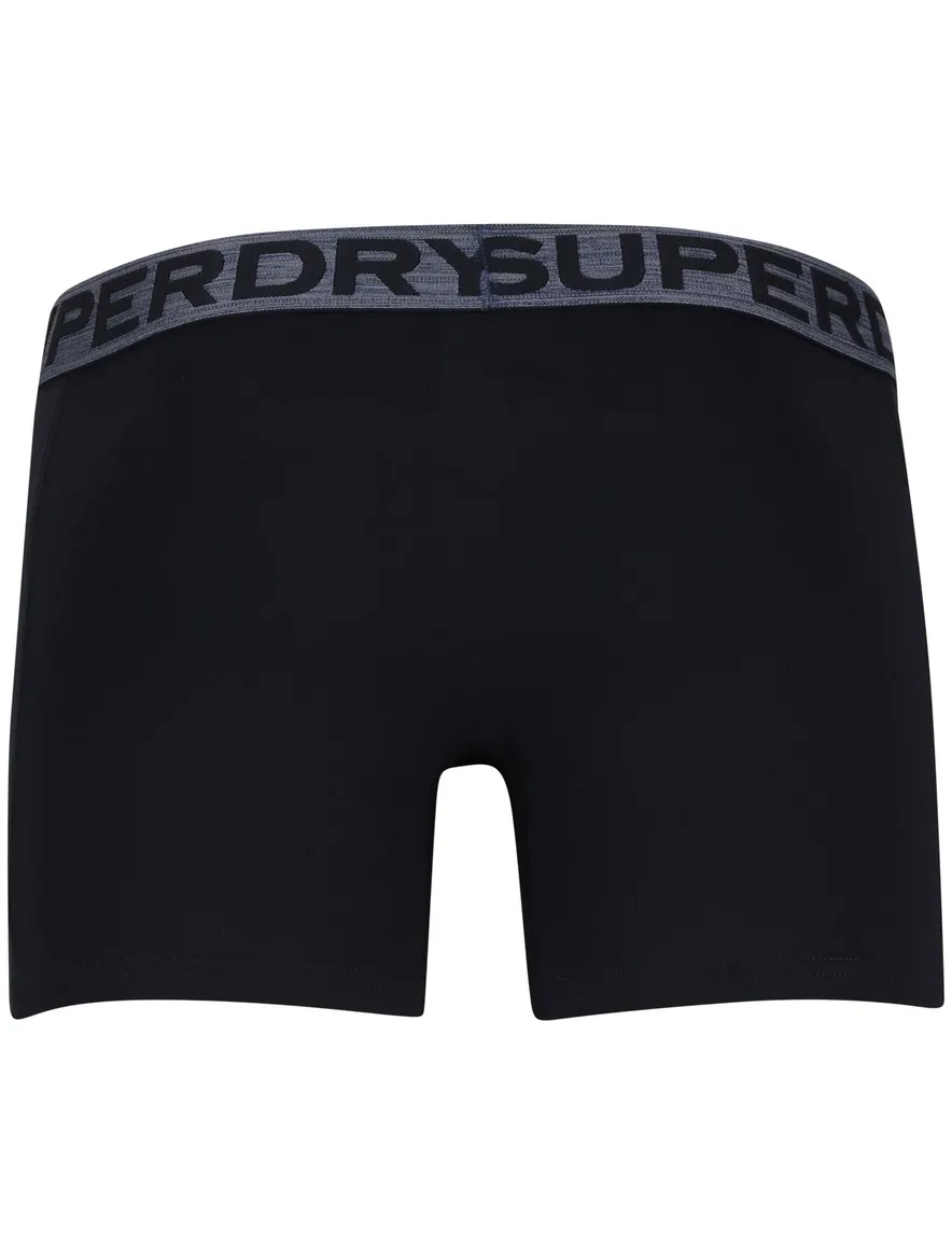 Superdry boxershorts 3-pack donkerblauw