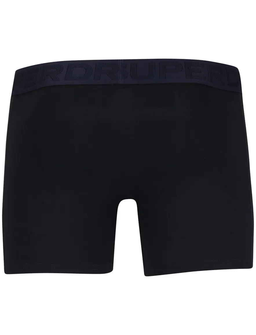 Superdry boxershorts 3-pack donkerblauw