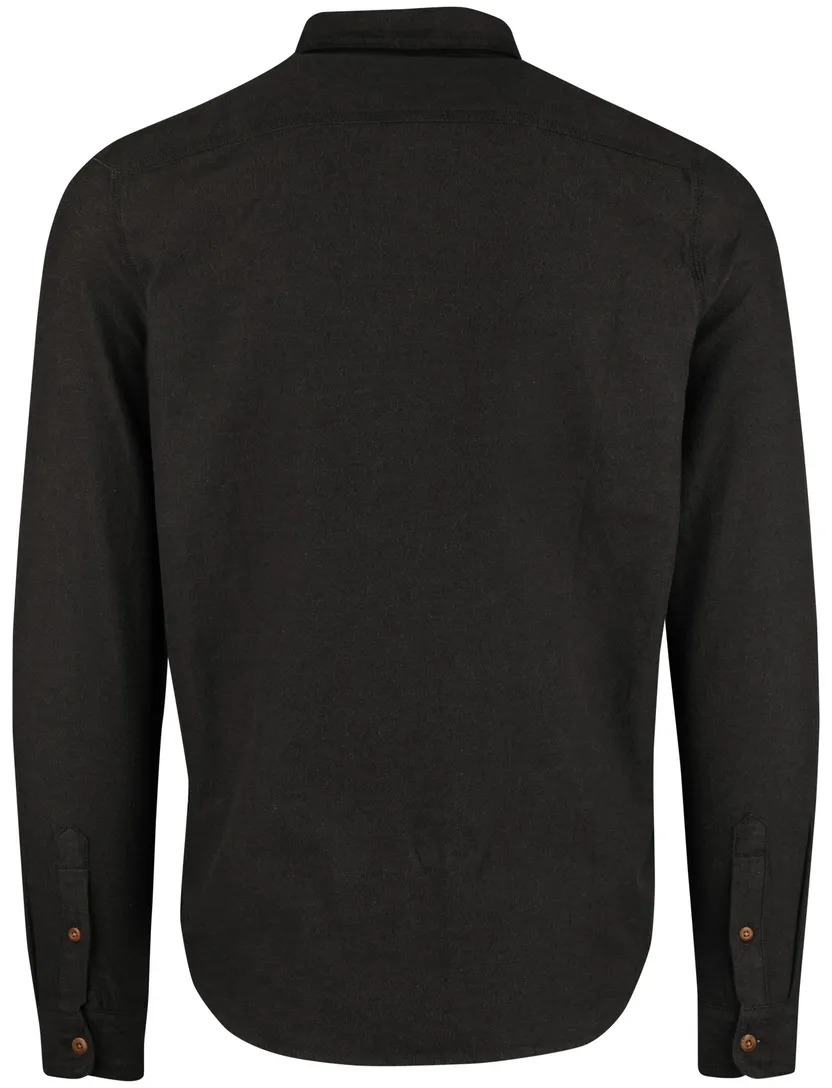 Superdry overshirt olijfgroen effen