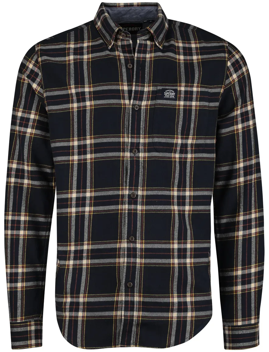 Superdry Overshirt donkerblauw