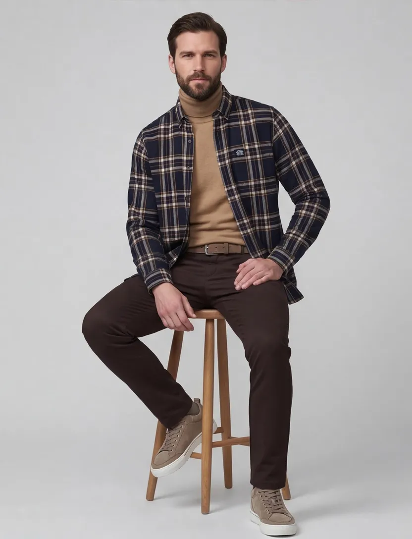 Overshirt Superdry donkerblauw