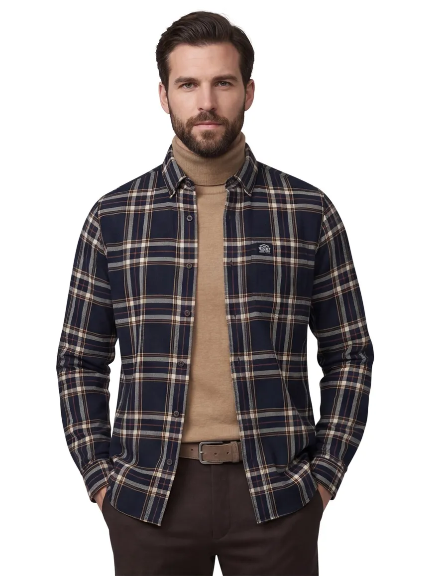 Overshirt donkerblauw Superdry