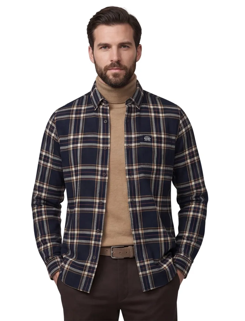 Overshirt Superdry donkerblauw