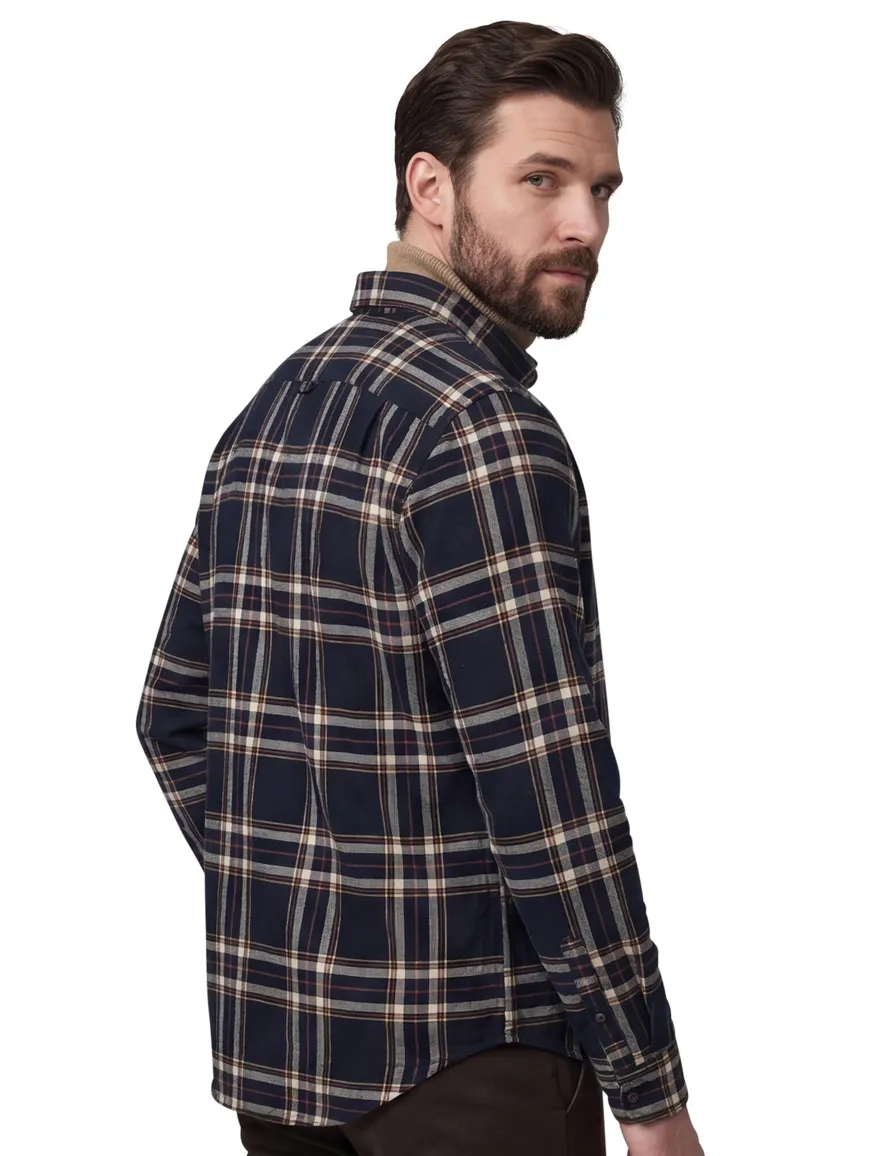 Overshirt donkerblauw Superdry