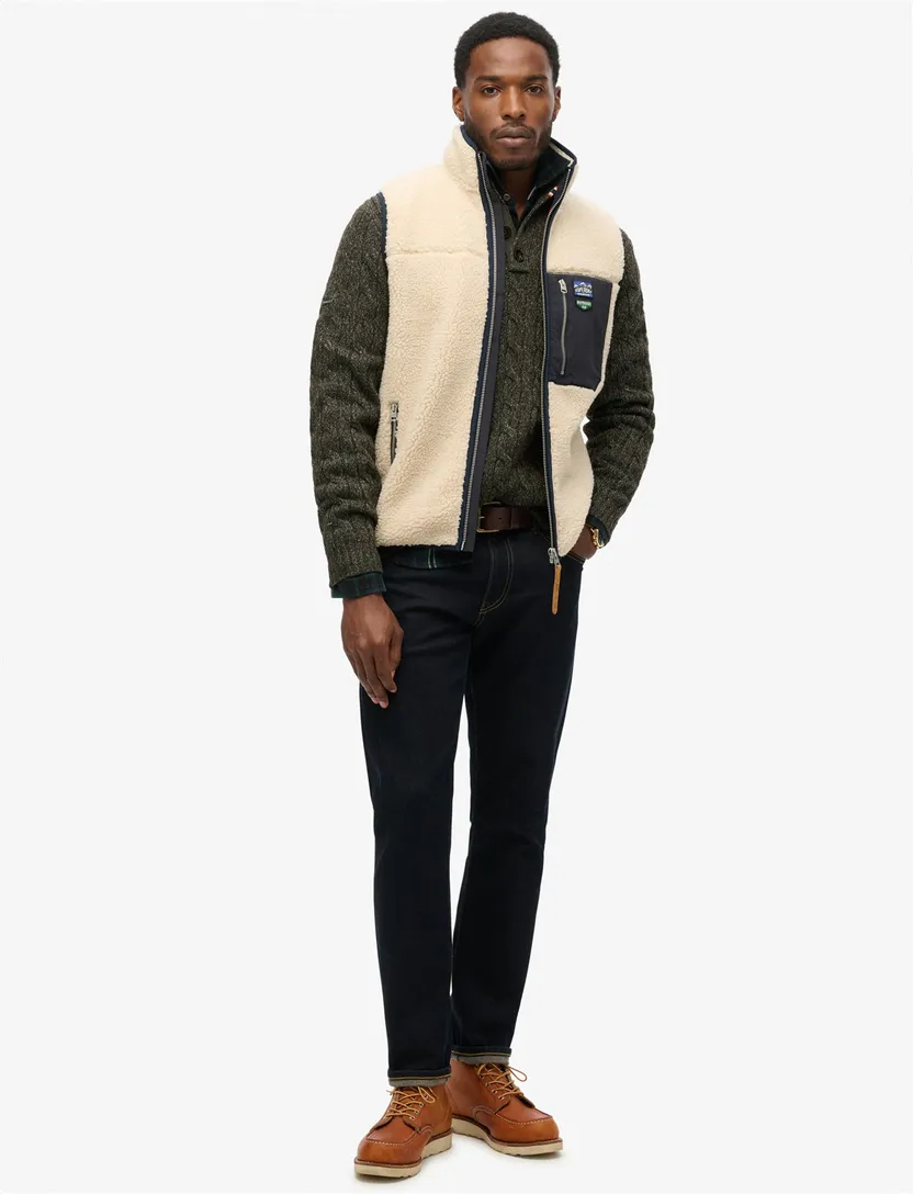 bodywarmer Superdry beige