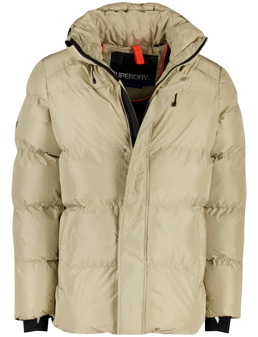 Superdry winterjas beige