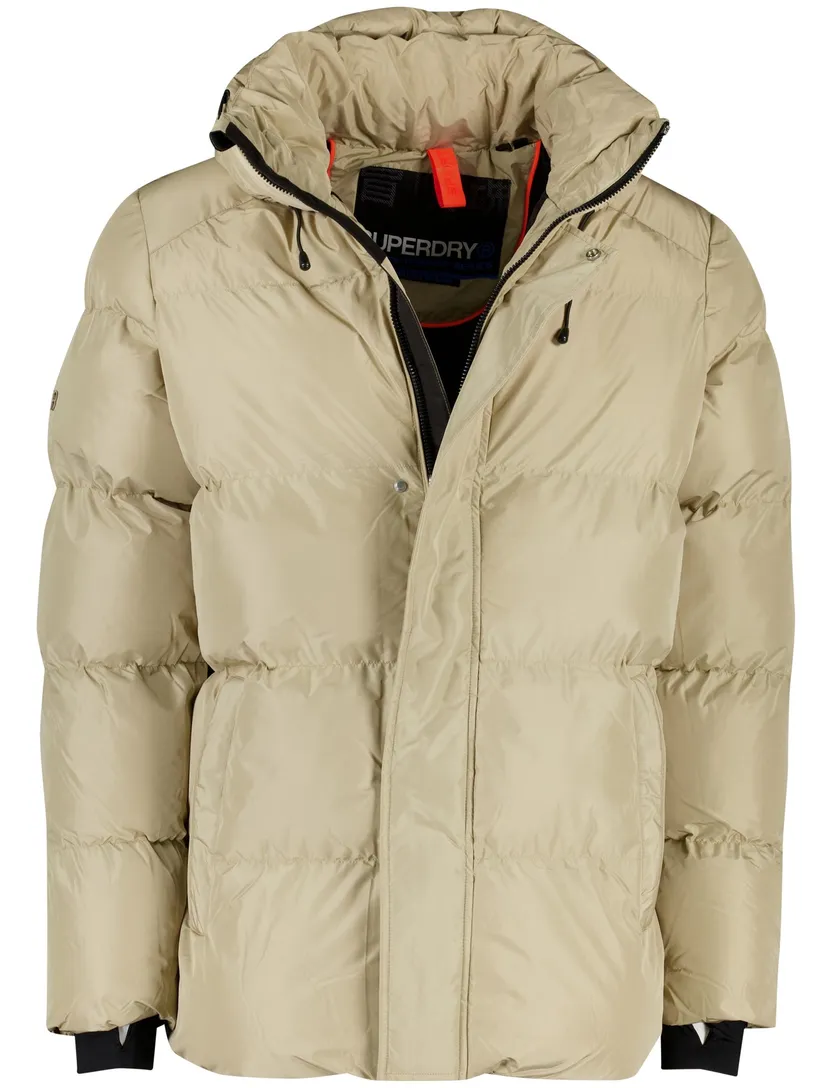 Superdry winterjas creme