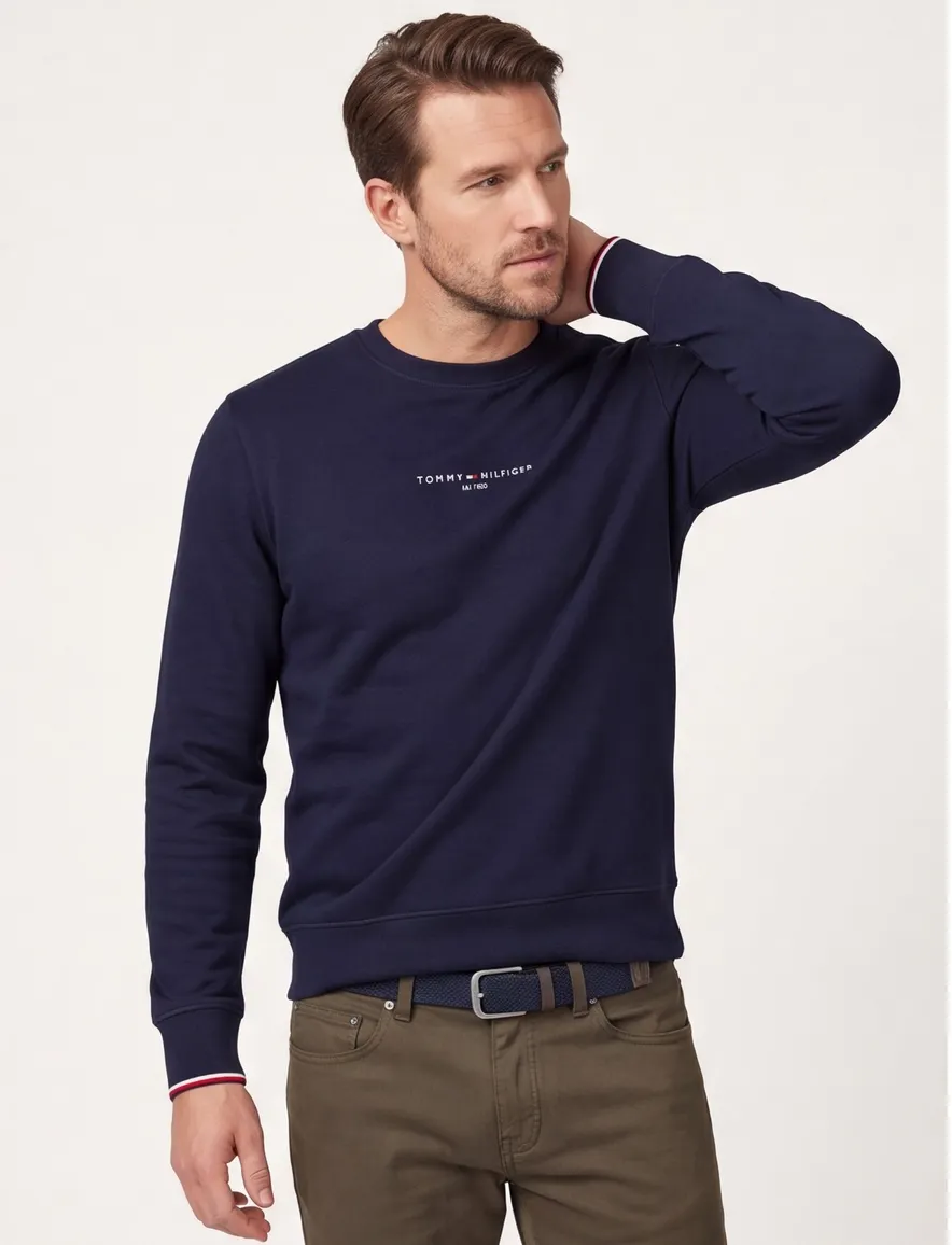 Tommy Hilfiger sweater donkerblauw