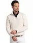 Tommy Hilfiger half zip trui wit