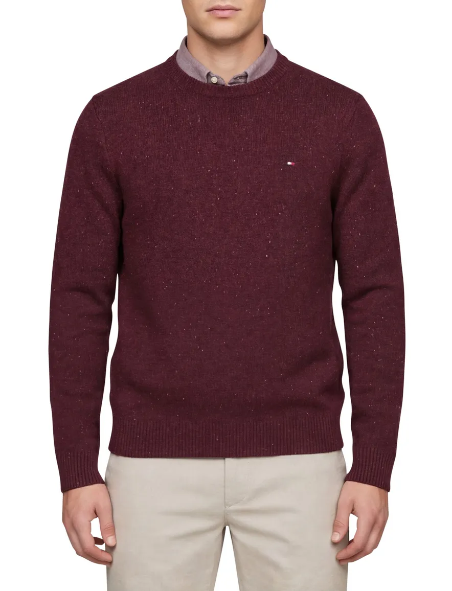 Tommy Hilfiger trui gebreid bordeaux